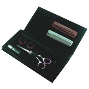 Scissor With Comb & Case
